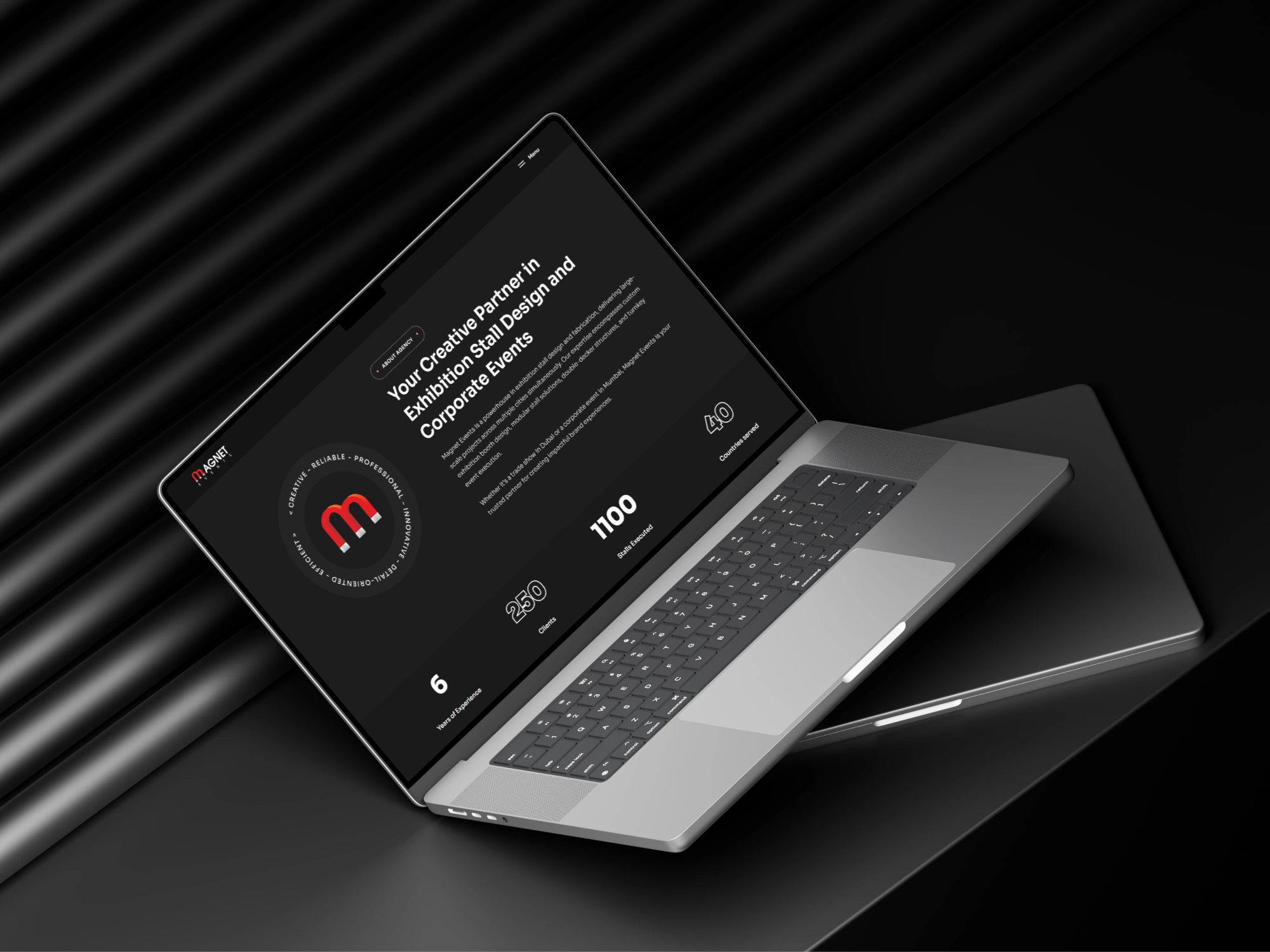 Magnet Events Branding and Website Project